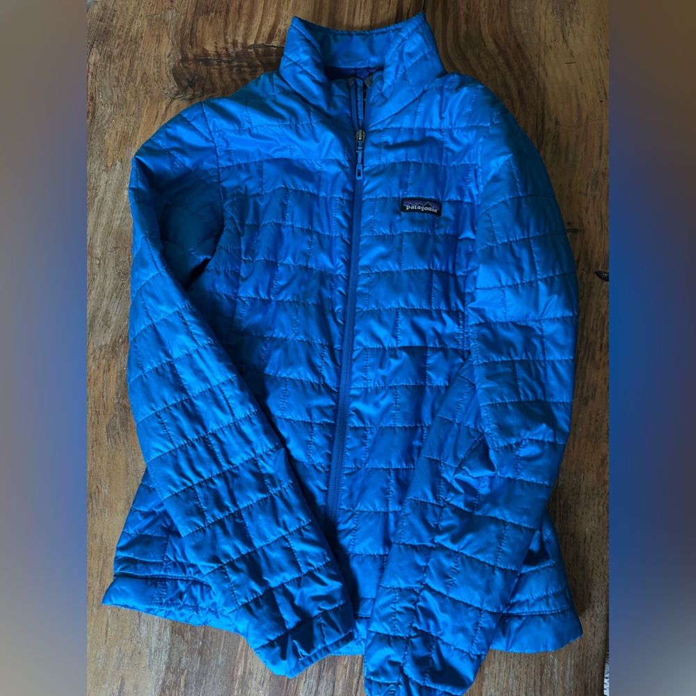 Patagonia women’s nano puff jacket EUC